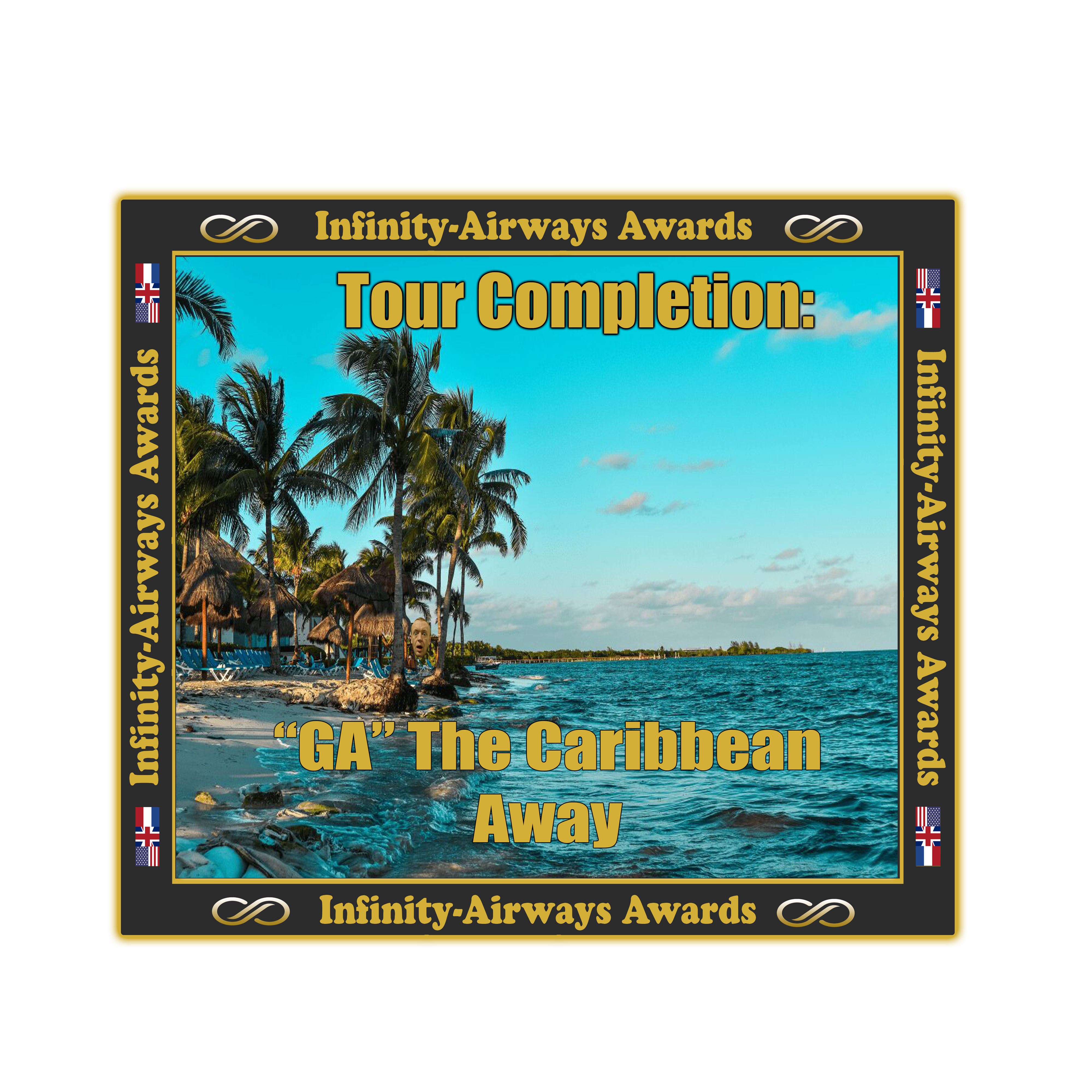 GA the caribbean away!