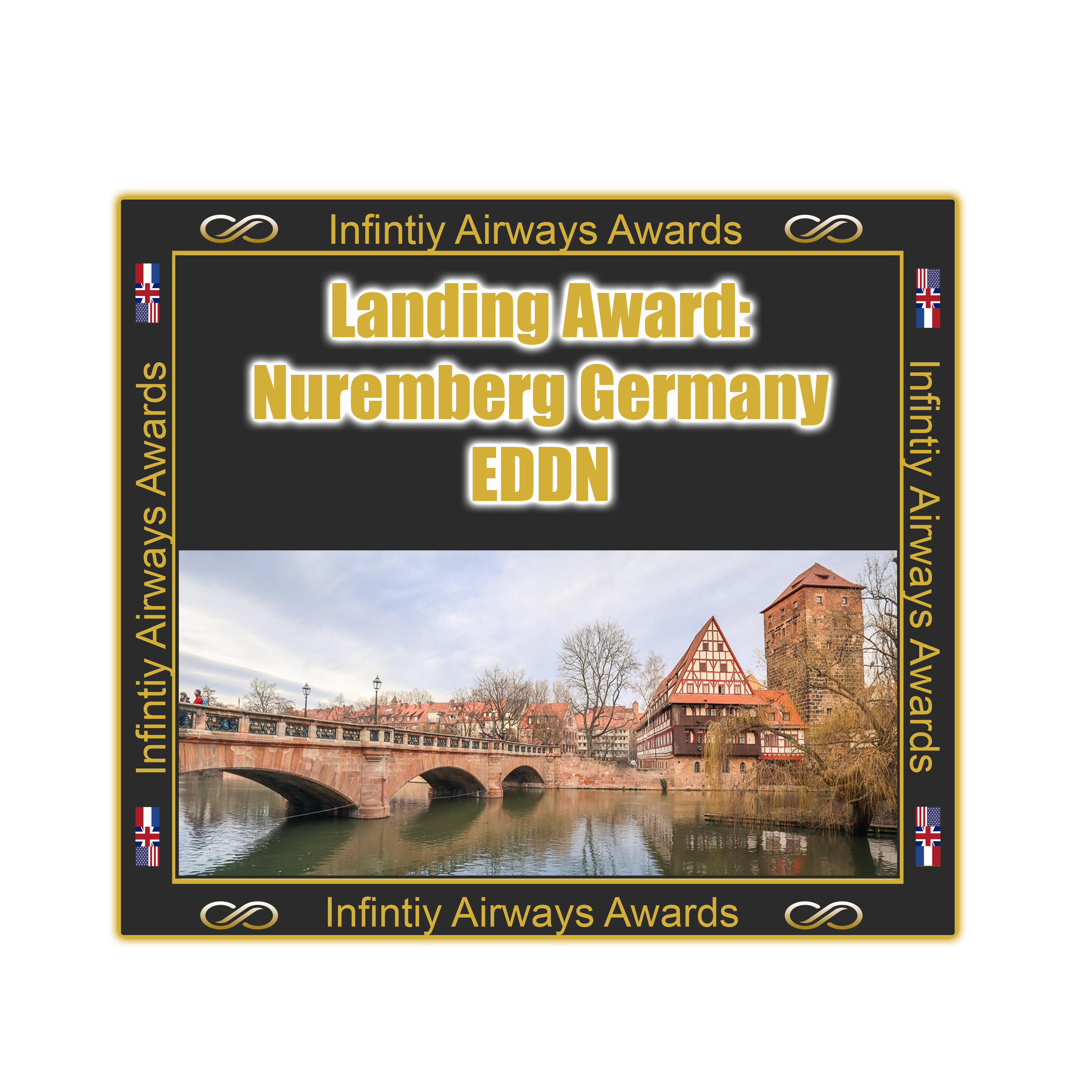 Land at Nuremberg Airport